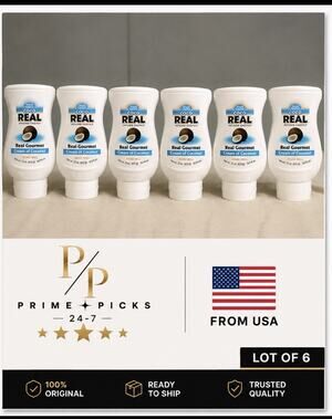 Coco Real Cream of Coconut 6 Pack 22 oz Real Gourmet Infused Exotics Lot Of 6